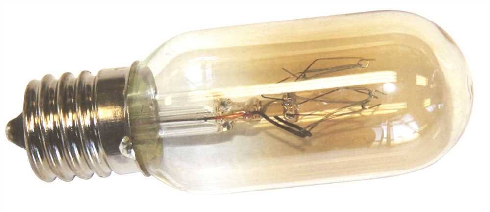 Ge Microwave Lamp Replacement 130V 40W