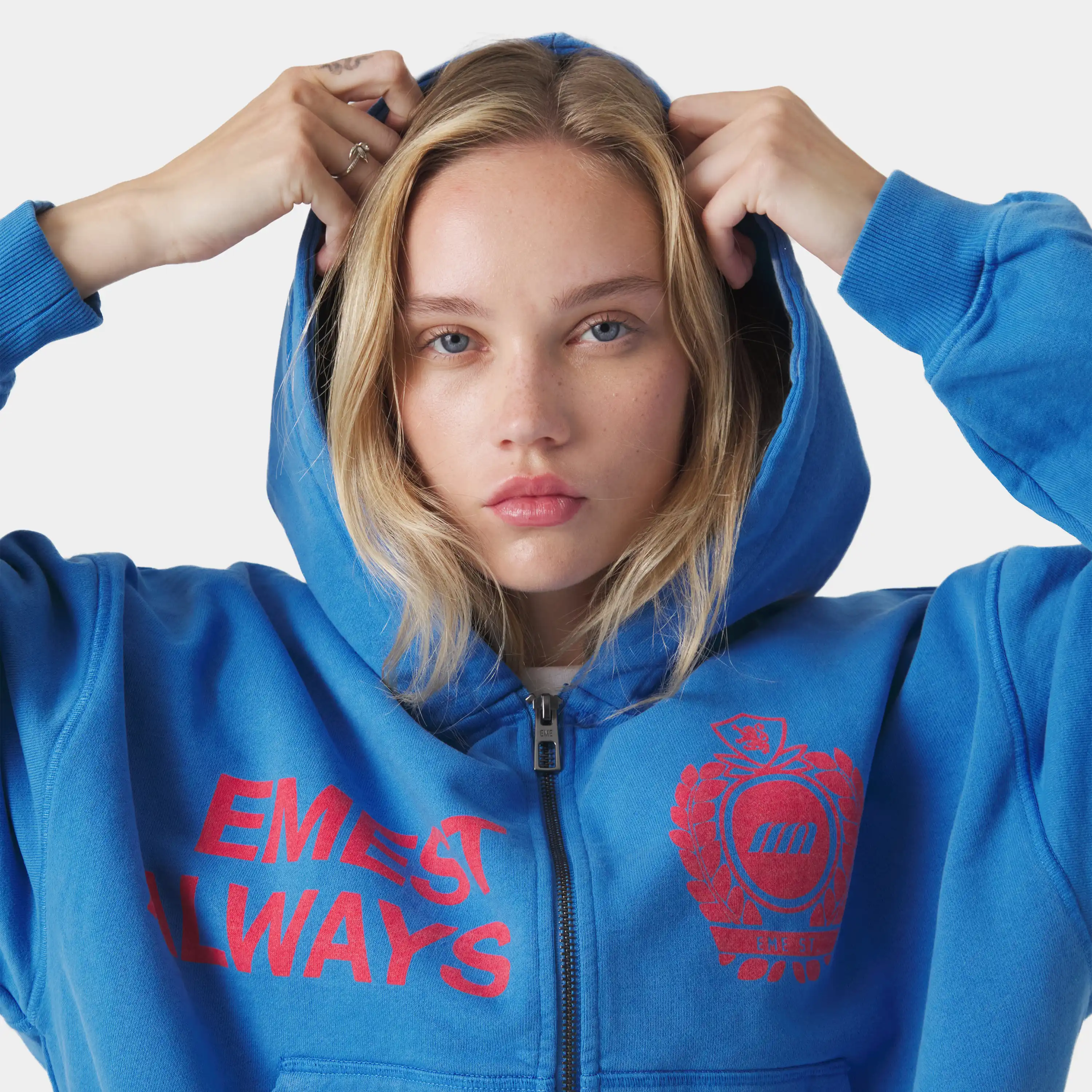 Slice Nebulas Blue Full Zip
