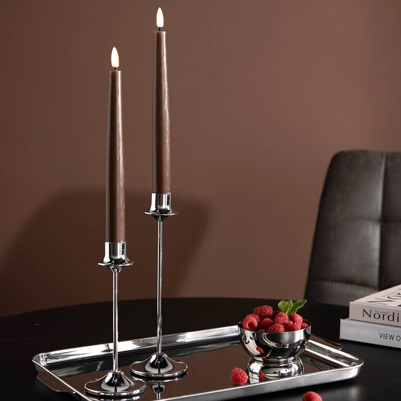 Steel Reflection lysestake 17,5 cm jern