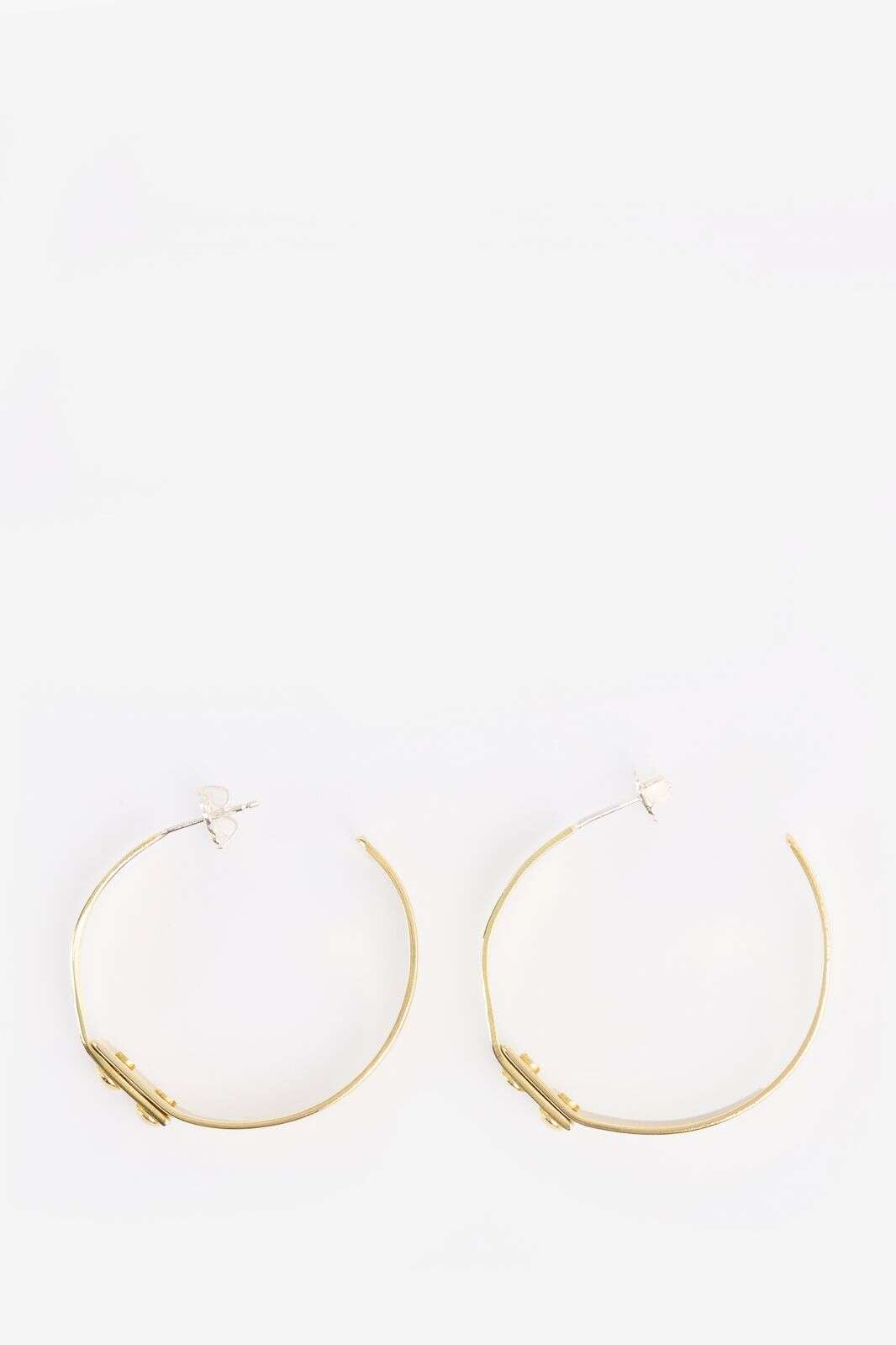 Gouden hoop oorbellen Sissy-Boy X TWEEK-EEK