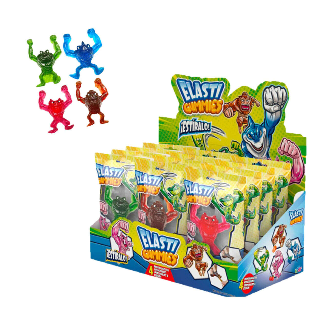 Bonbon élastique animal Elasti Gummies 50gr