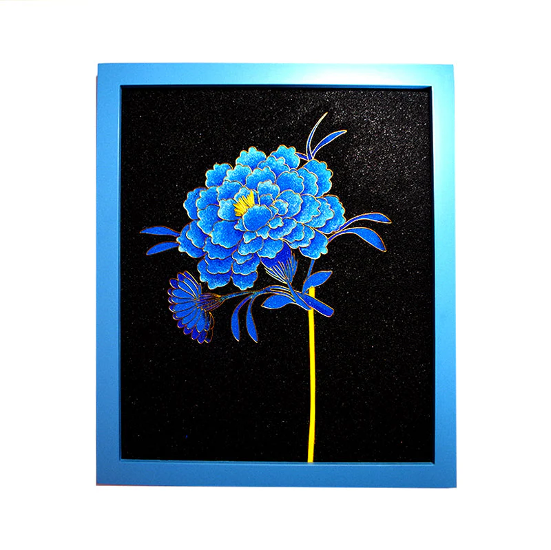 Filigree on Glass/Porcelain/Photo Frame