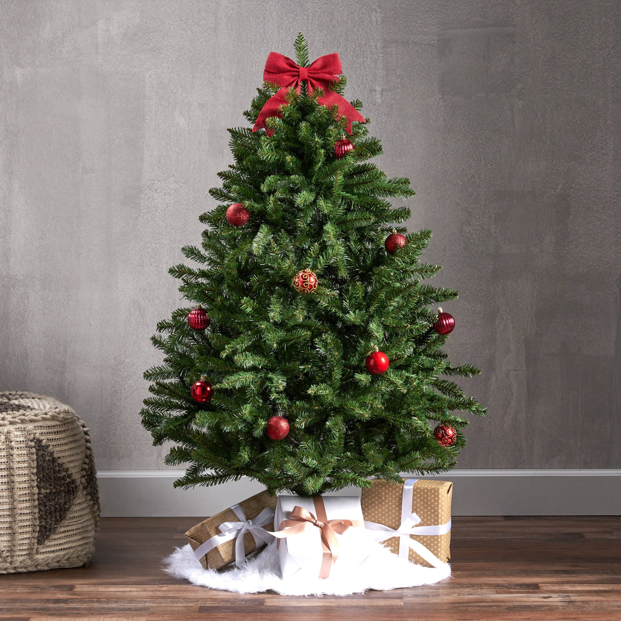 Noble House 4.5 ft. Unlit Hinged Norway Spruce Artificial Christmas Tree