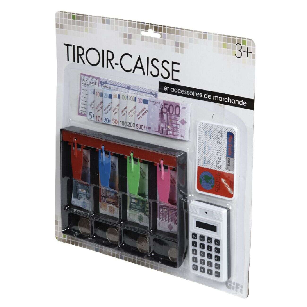 Tiroir caisse et accessoires de marchand