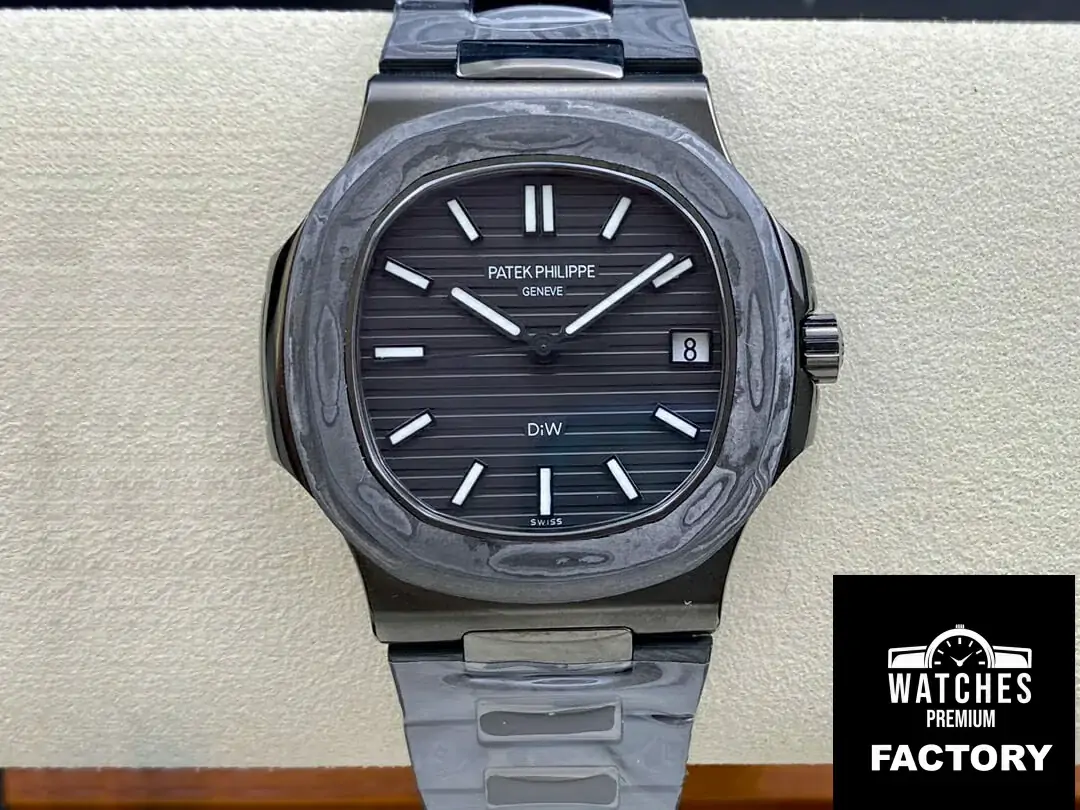 Patek Philippe Nautilus 5711 DiW Black Strap