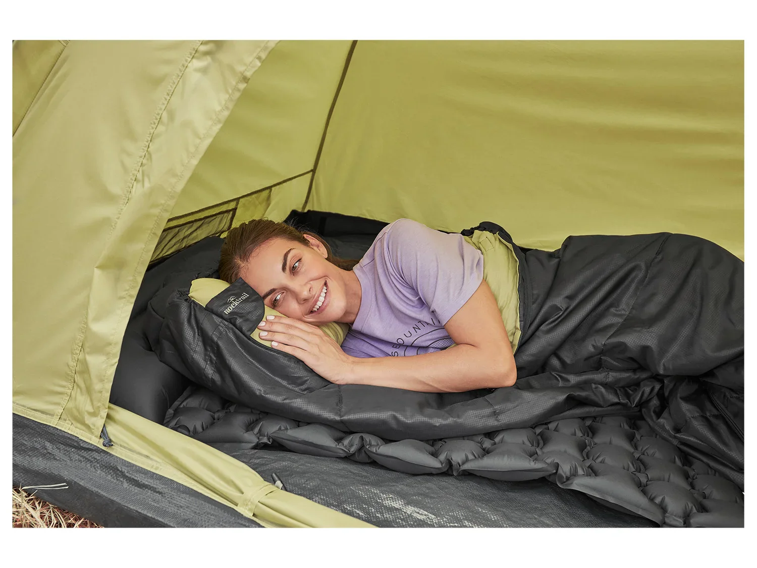 Rocktrail Tente de camping Easy Set-Up, 2 personnes