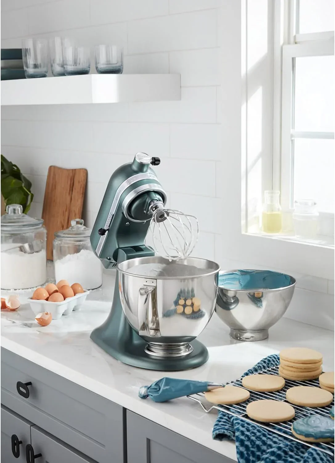 Robot pâtissier KitchenAid Artisan Series de 5 pintes à tête inclinable