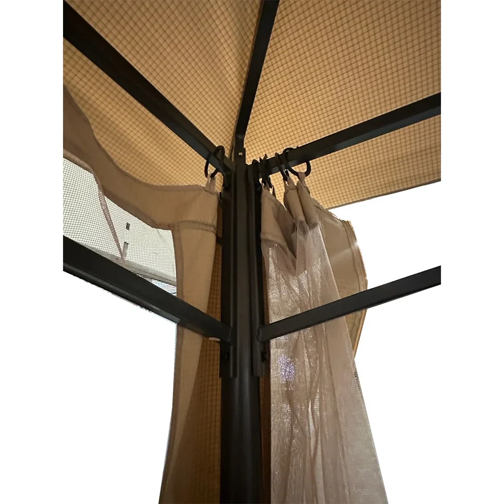 Garden Winds Replacement Canopy Top Cover Compatible with The ABCCANOPY 8' x 8' Gazebo - RipLock 350