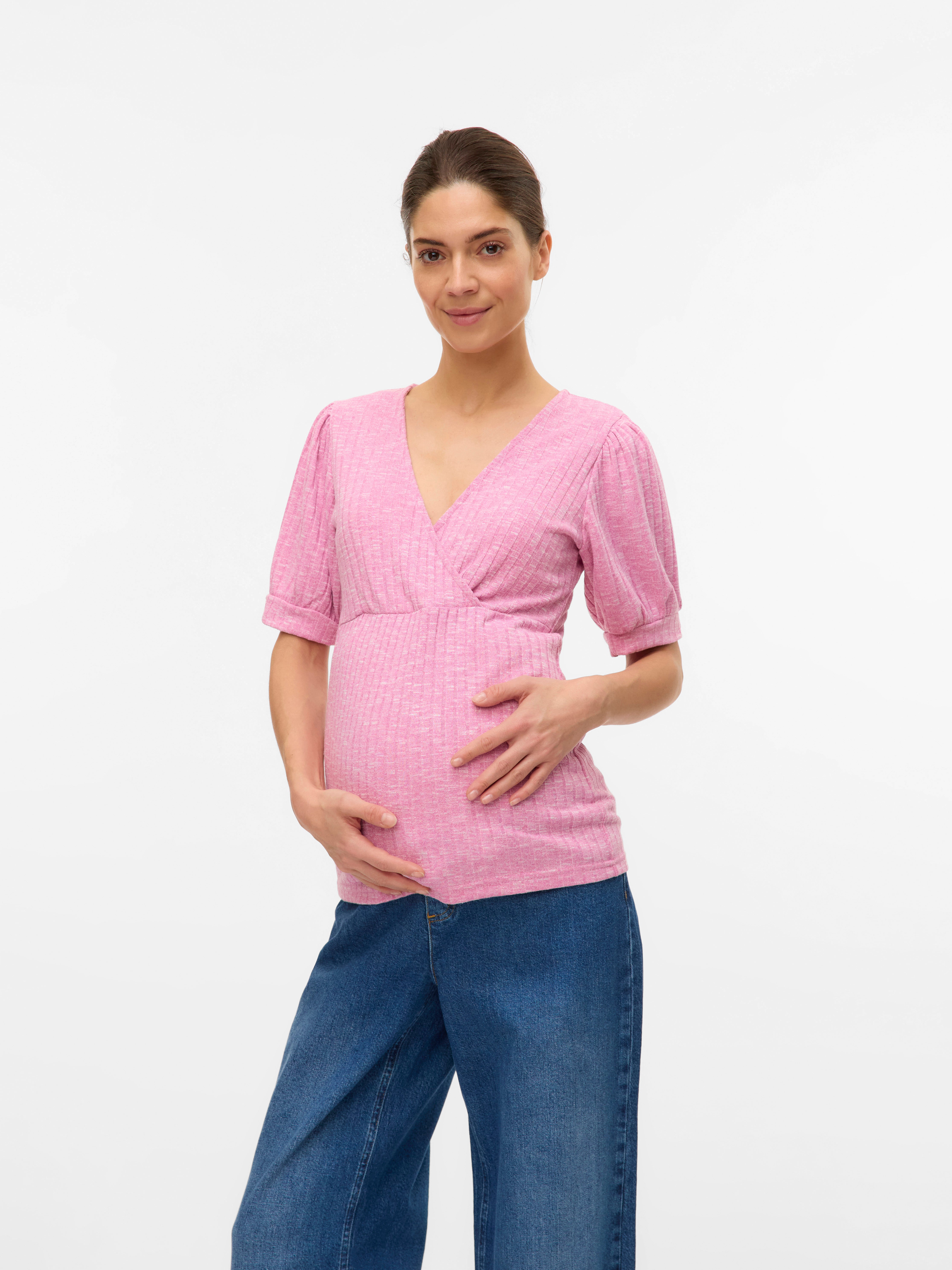VERO MODA® Regular Fit V-Neck Top