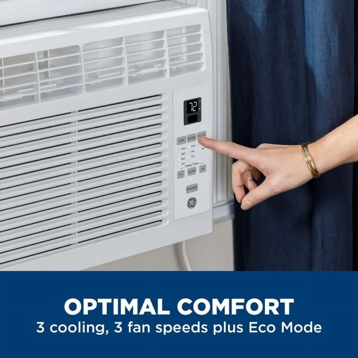 ? 6,000 BTU Electronic Window Air Conditioner for Small Rooms up to 250 sq ft Image 4