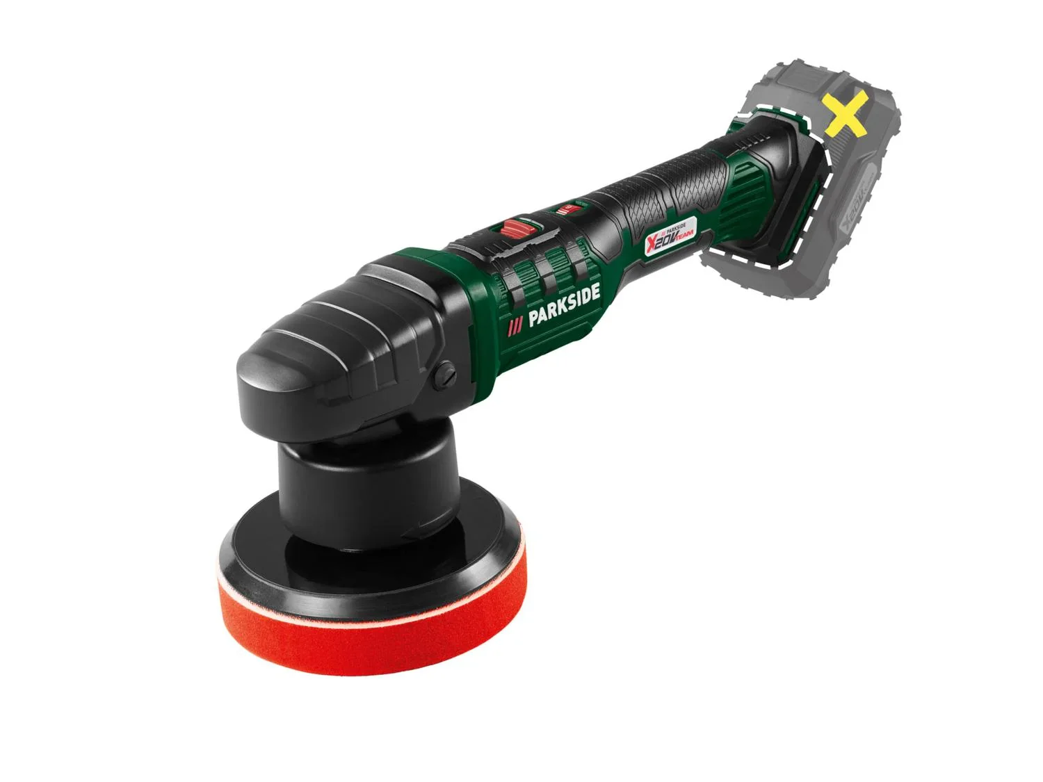 PARKSIDE Polisseuse sans fil PPMA 20-Li C4, 20 V