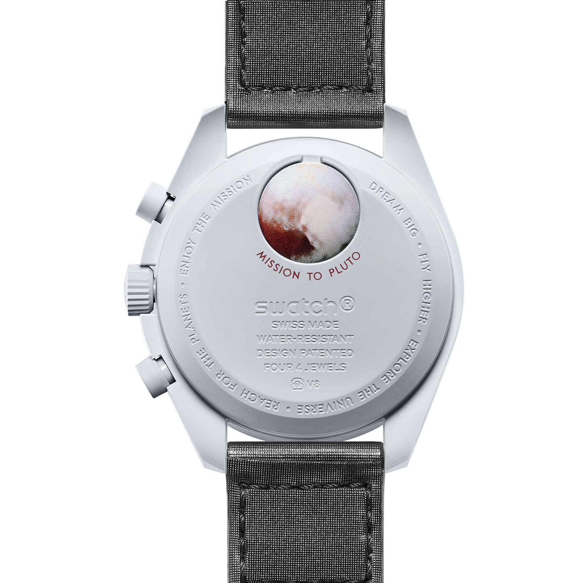 [Super Clone]Swatch x Omega SO33M101 Bioceramic Moonswatch Mission to Pluto