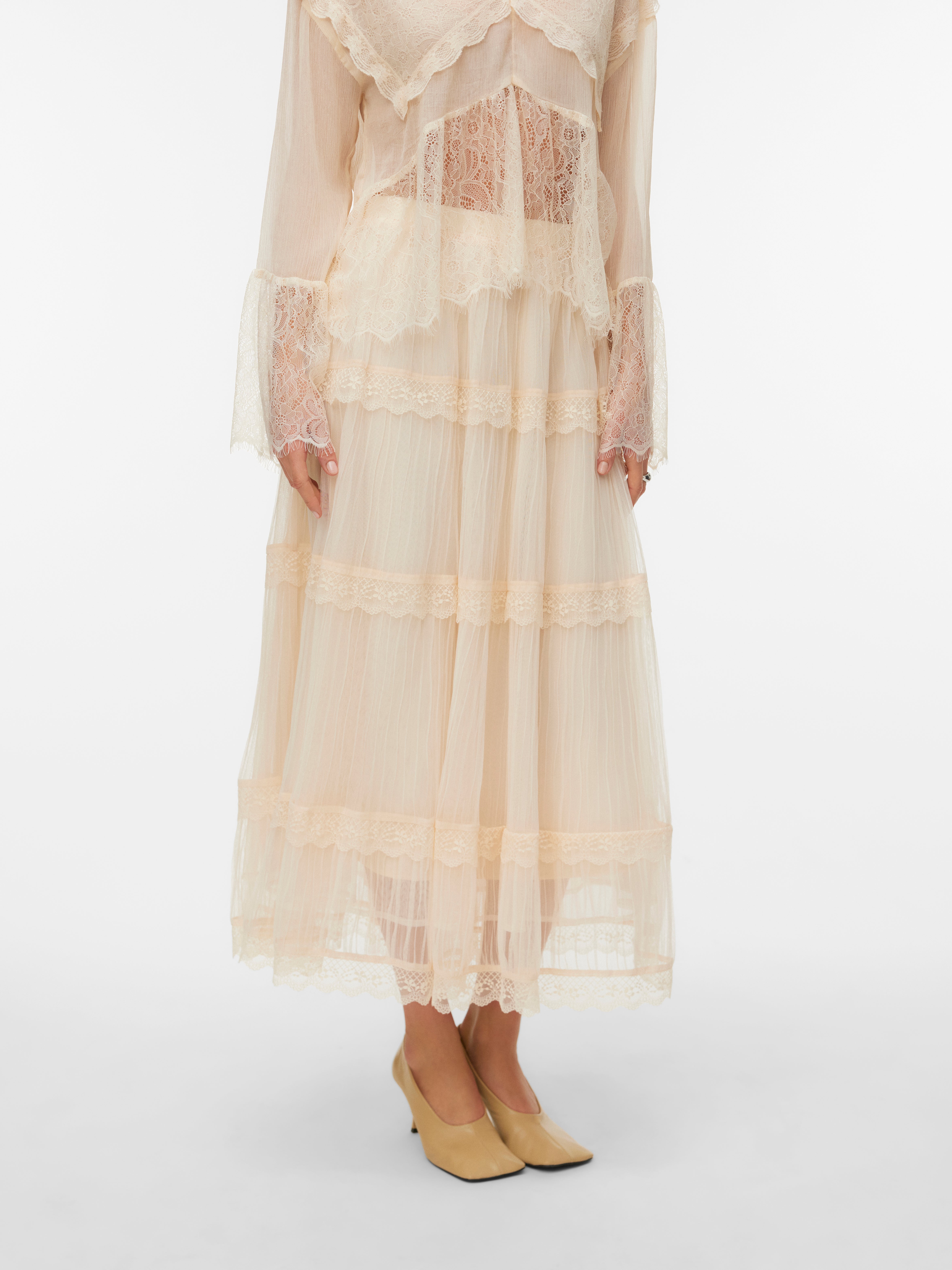 VERO MODA® VMKINSLEY Mid waist Long skirt