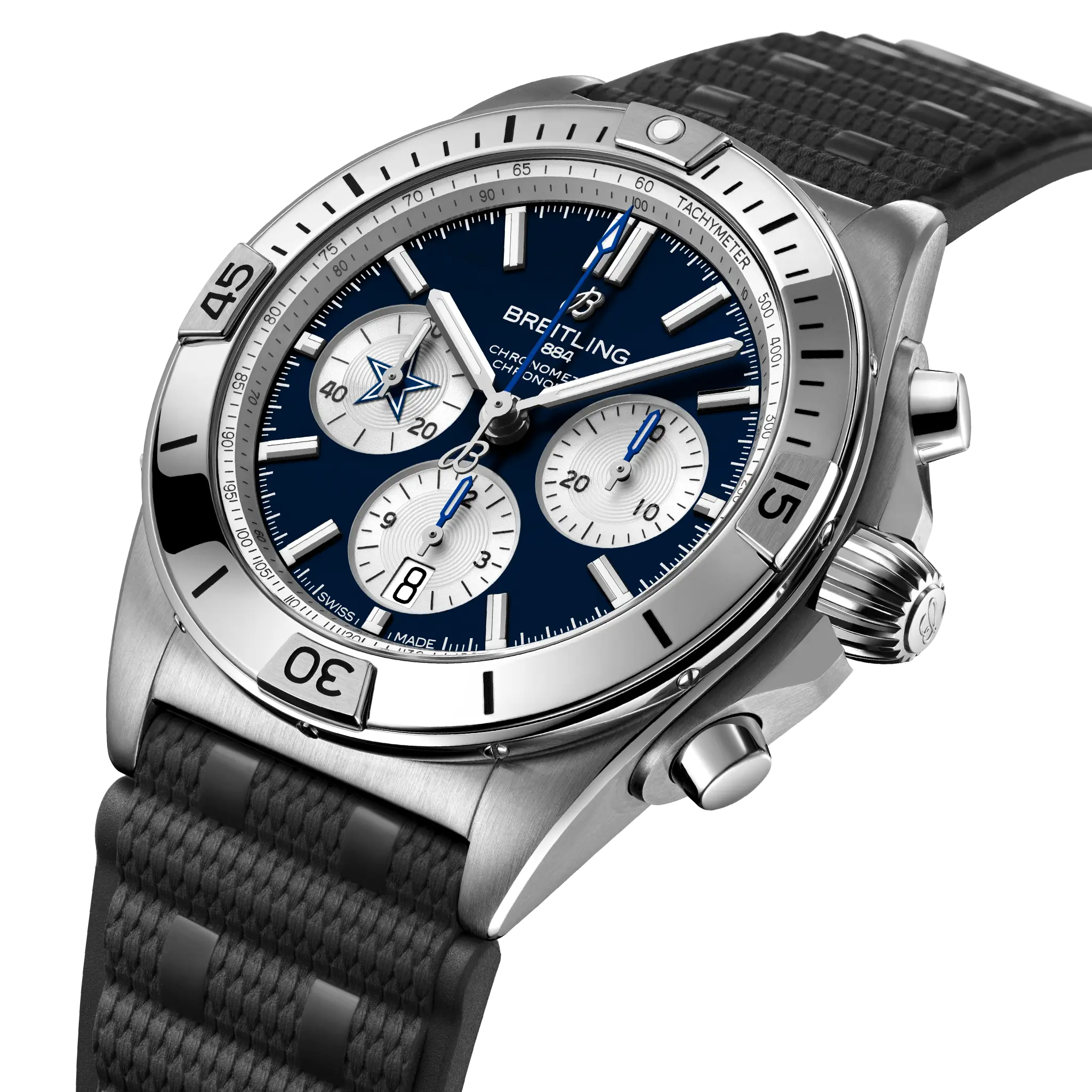 【Super Clone】Breitling Chronomat B01 42 NFL Dallas Cowboys Edition AB01342B1C1S1