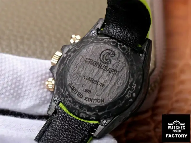 Rolex Daytona Cosmos Chronograph Carbon Fiber Edition Green Exploded Dragon Dial