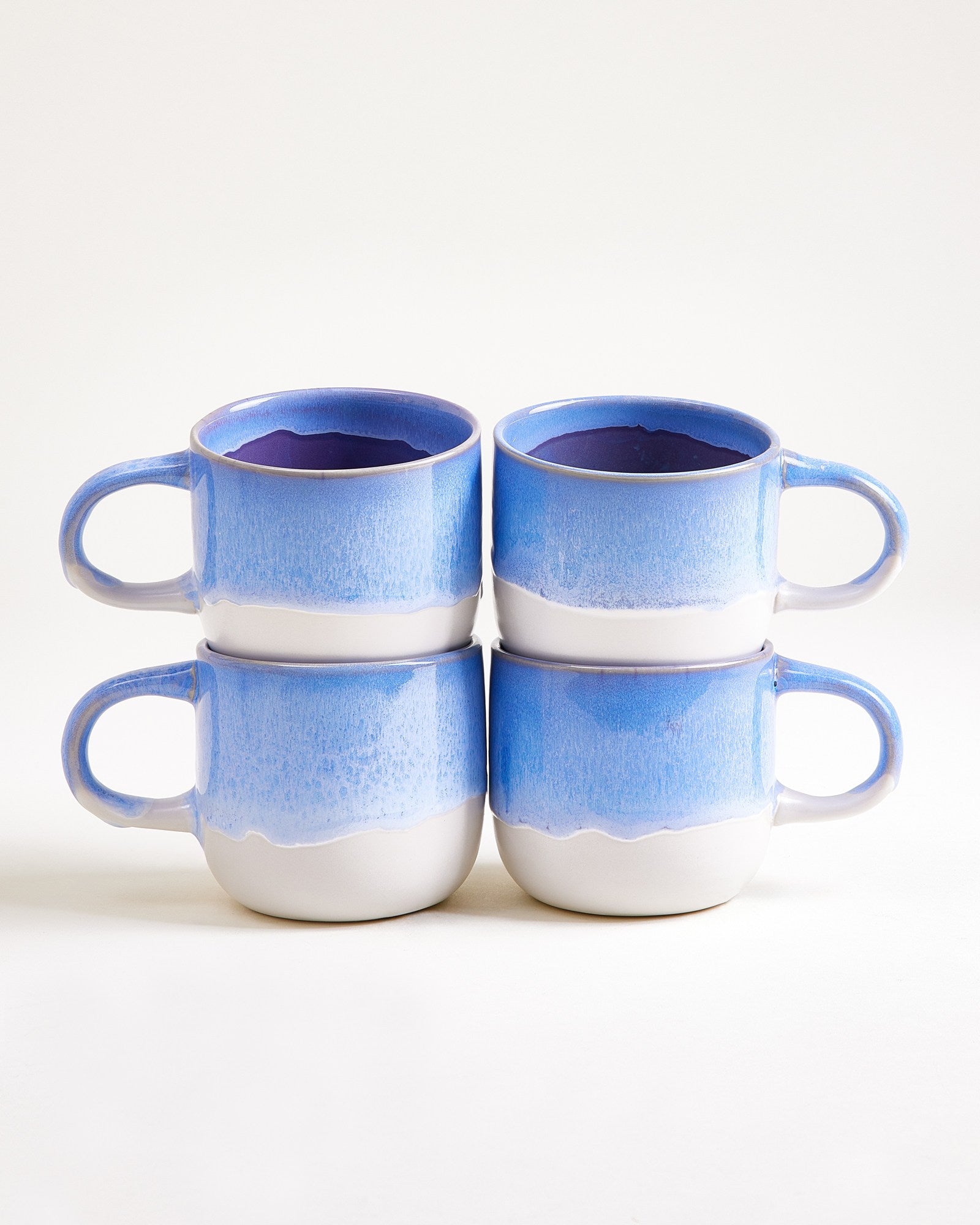 COIMBRA - LARGE MUG CORNFLOWER SET OF 4