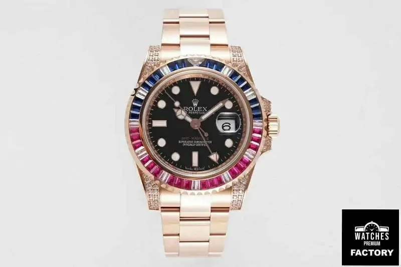 Rolex GMT Master II 116759 SAru ROF Factory Rose Gold