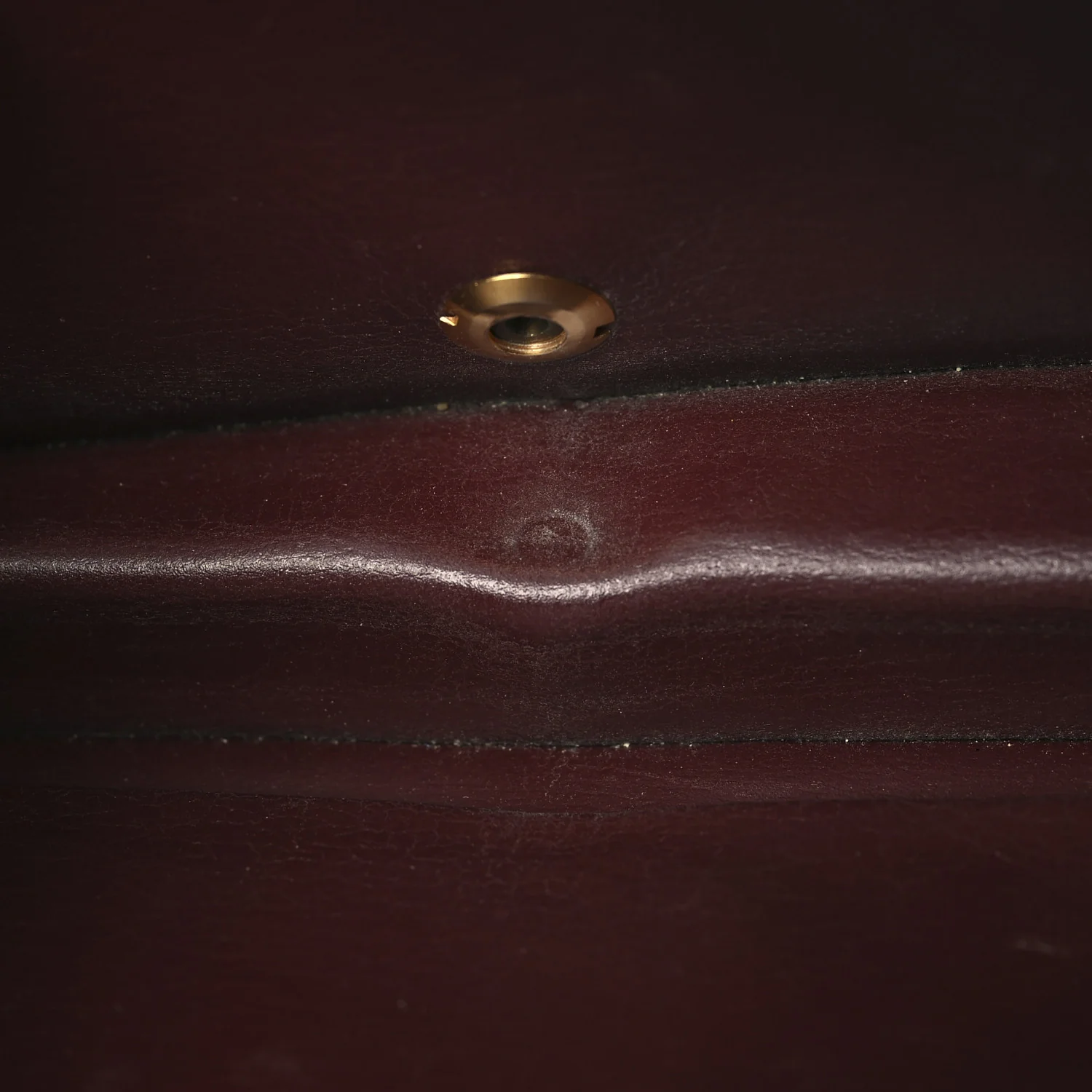 Lambskin Quilted Small Single Flap Bordeaux