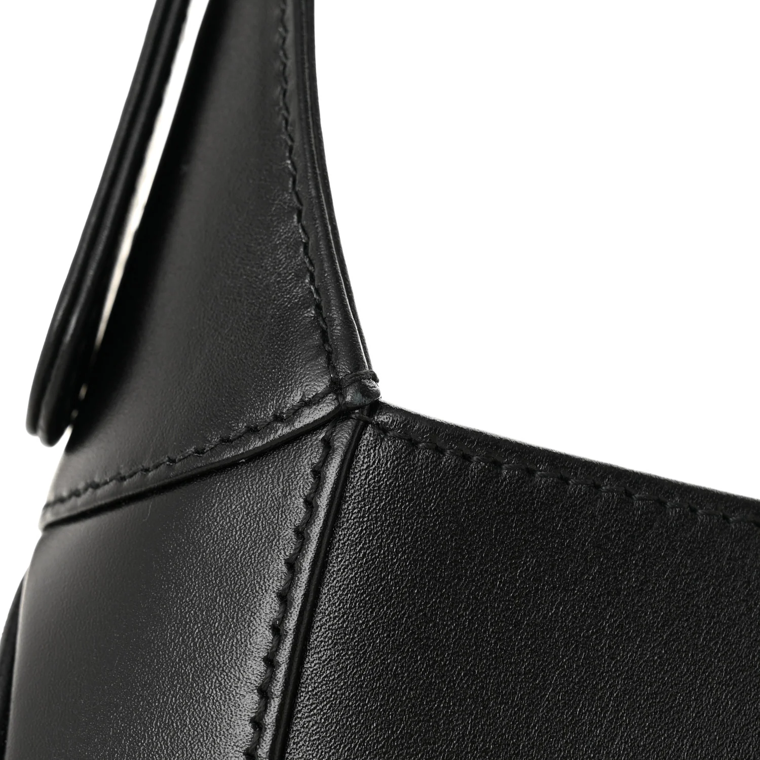 Calfskin Small Jackie Shoulder Bag Black