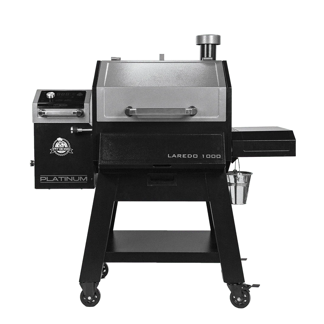 Boss Platinum Laredo 1000 Sq. In. Wi - Fi? and Bluetooth? Enabled Wood Pellet Grill and Smoker