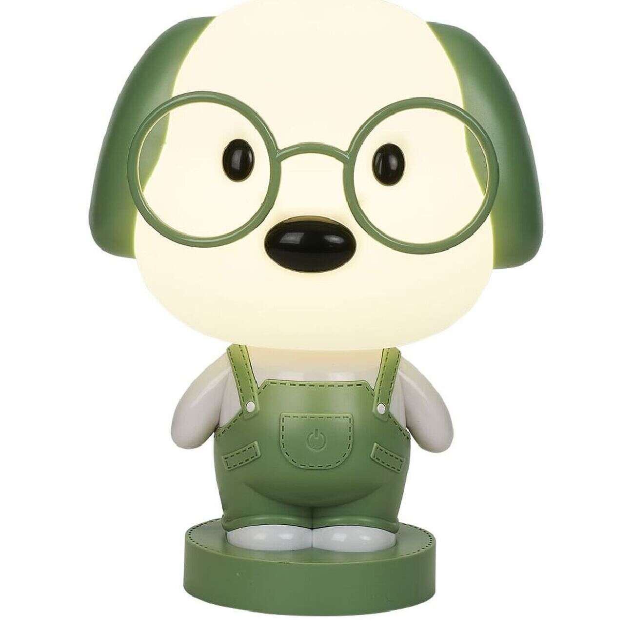 Lampe USB enfant forme chien vert