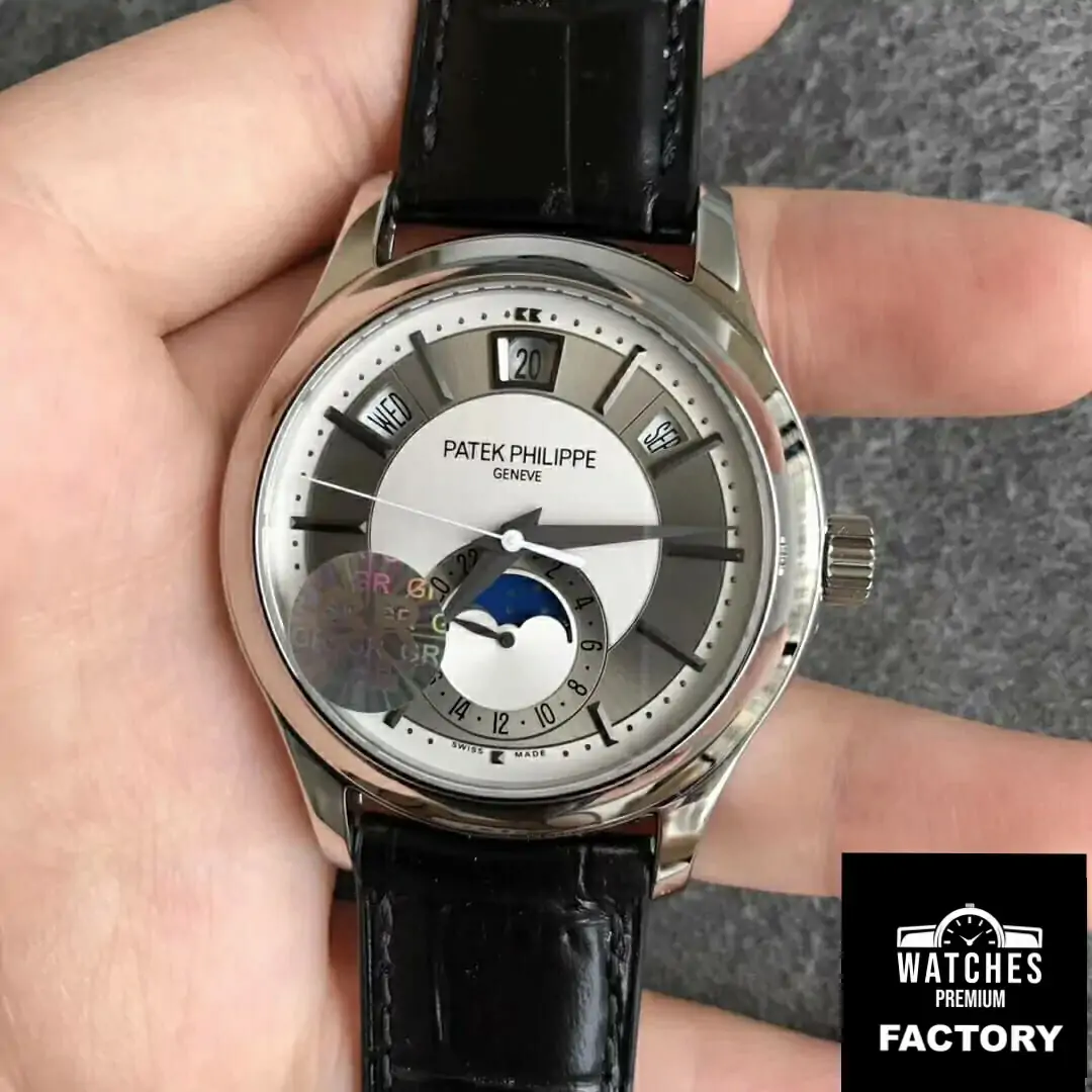 Patek Philippe Complications 5205G-001 GR Factory Black Strap