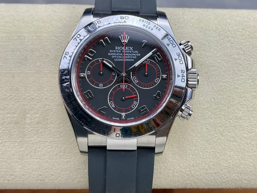 Rolex Cosmograph Daytona 116509 Clean Factory Rubber Strap