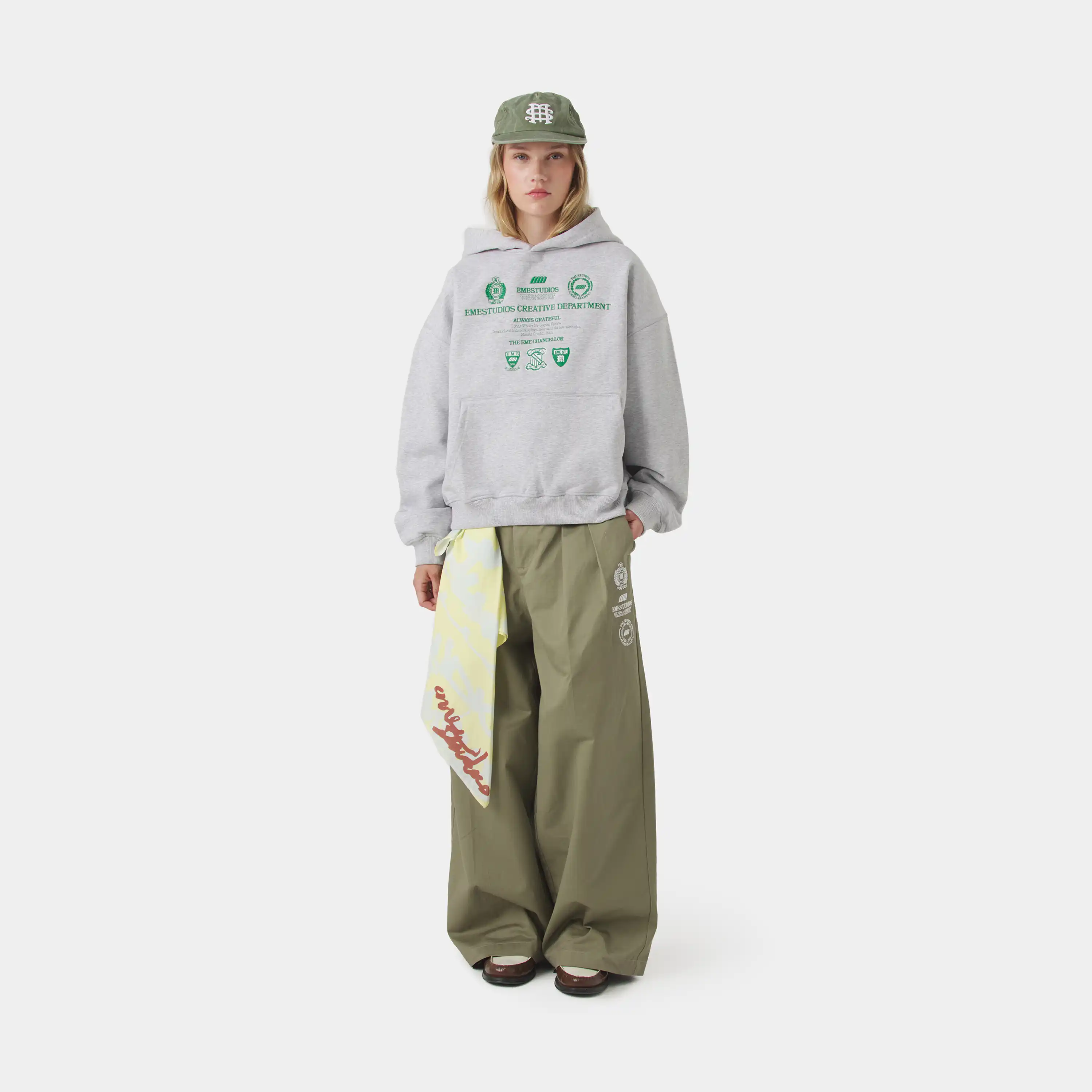 Chancellor Grey Oversized Hoodie
