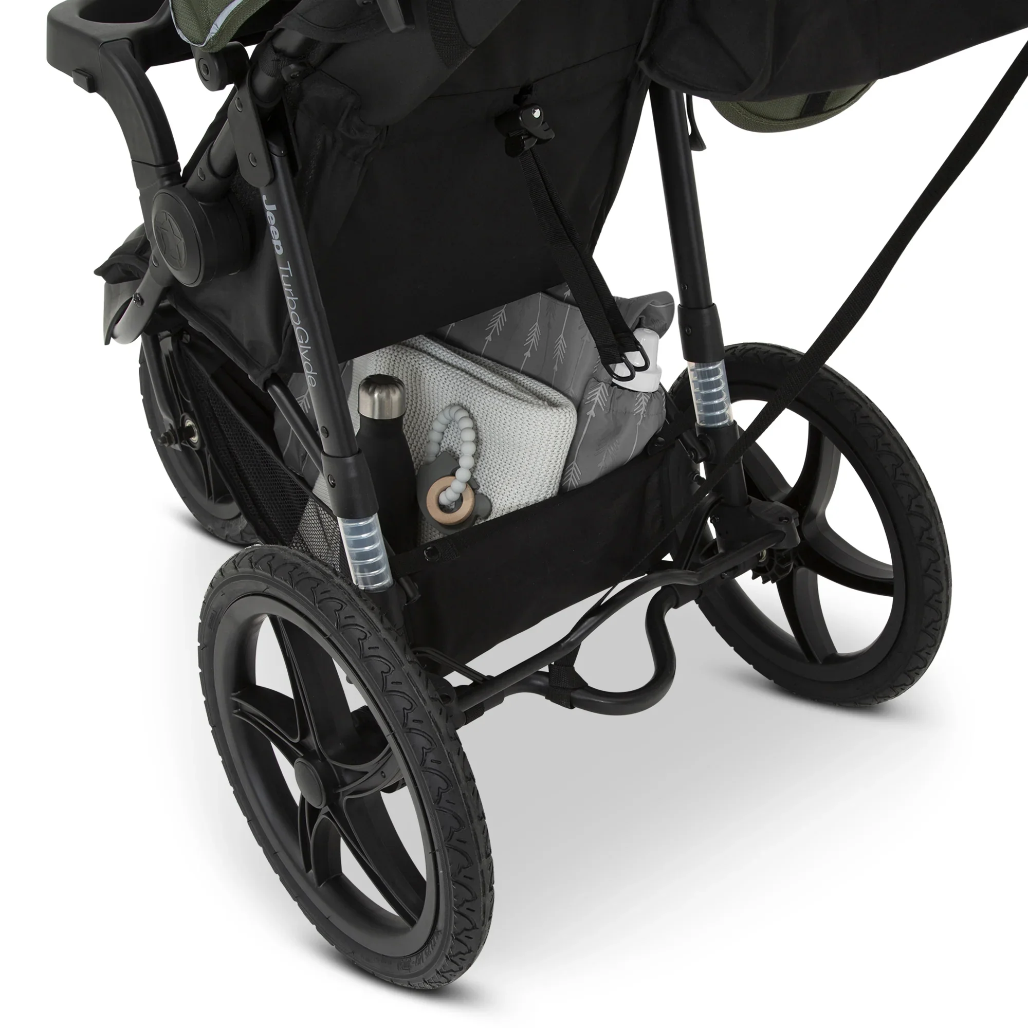 Jeep TurboGlyde Jogging Stroller by Delta Children, Black