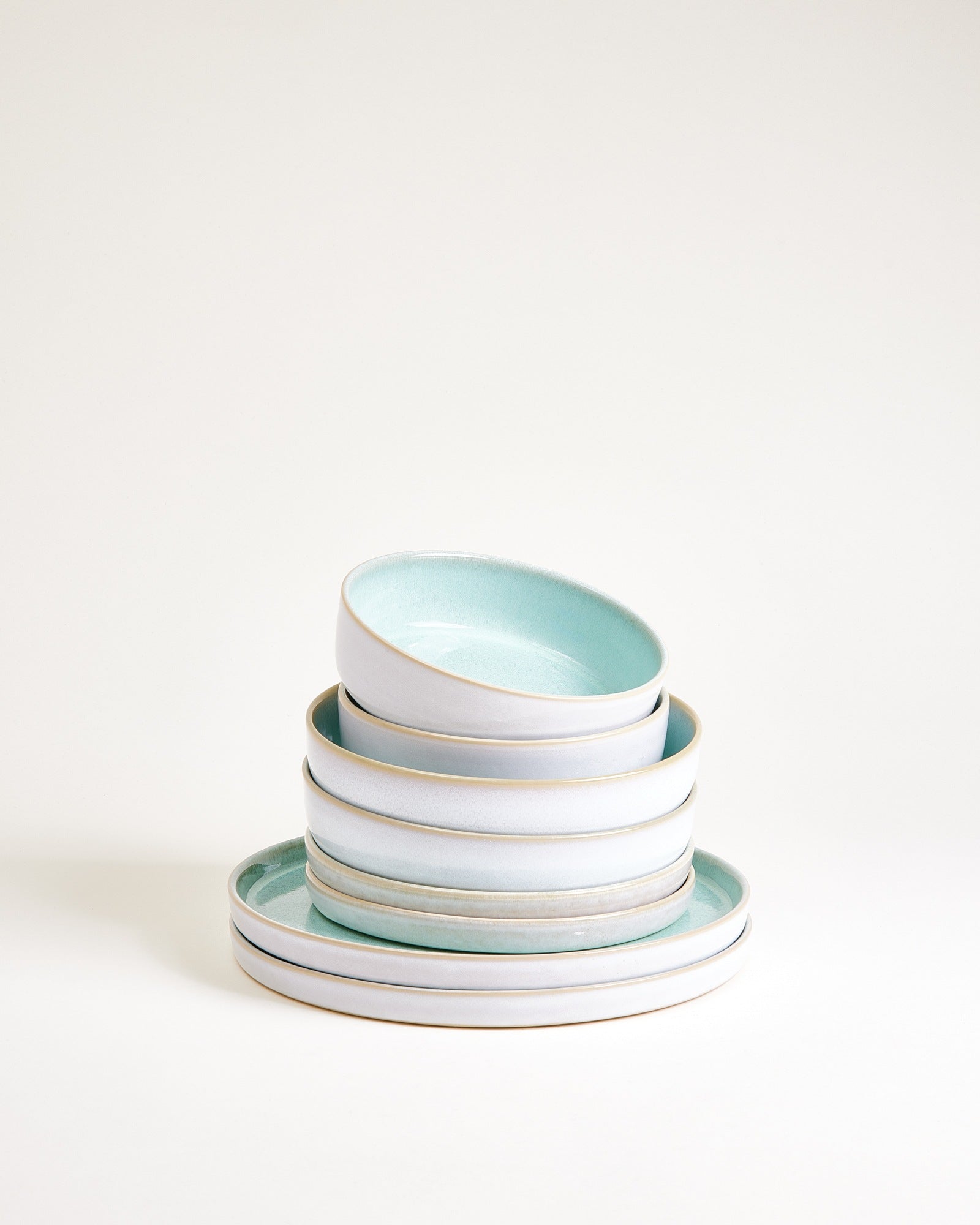CORDOAMA - TABLEWARE SET MODERN MINT 8 PIECES