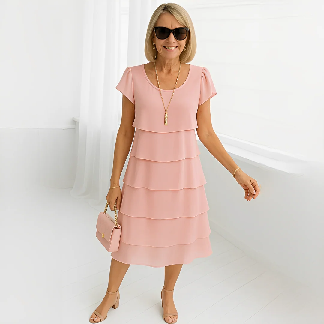 Keren - Robe midi élégante