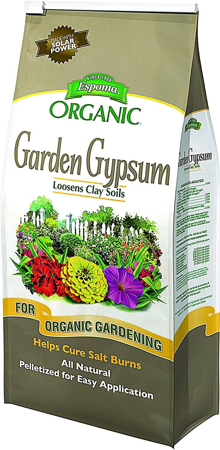 Espoma Garden Gypsum Soil Amendment, 6-Pound, Size: 6 lbs