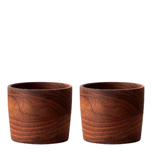 RAW Teak eggeglass 5x4,3 cm