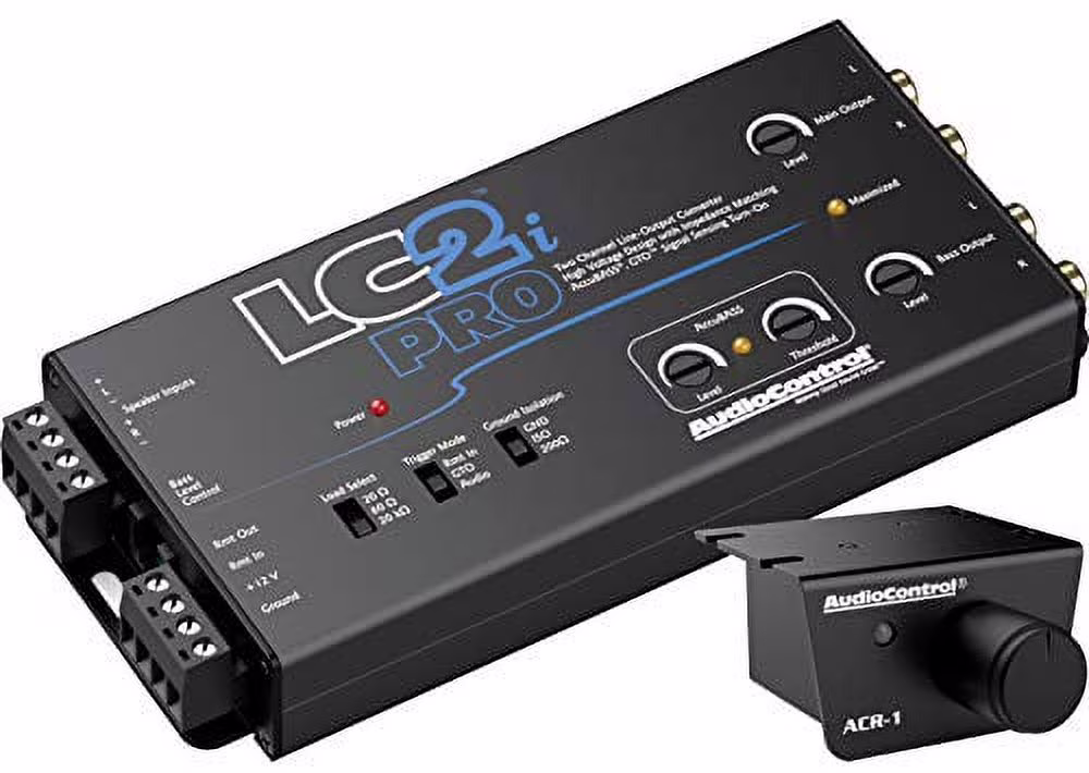 Audiocontrol Line Output Converter Accubass Vehicle Audio Amplifier, 1.30 lb