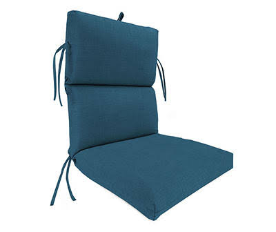 Jordan Manufacturing - Celosia Legion Blue Outdoor Chair Cushion