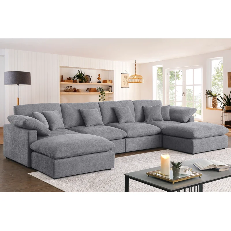 Gray Chenille