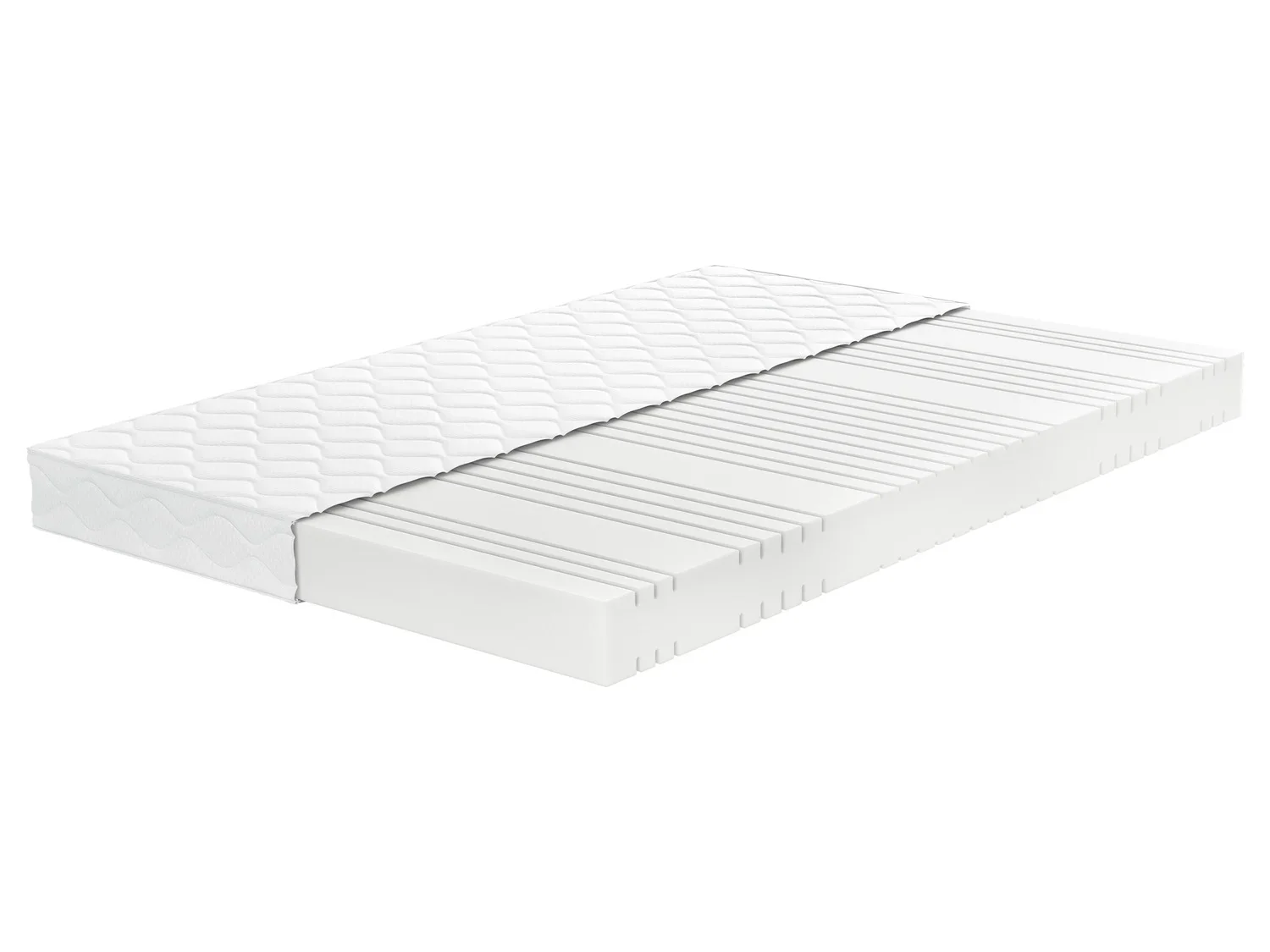 LIVARNO home Matelas confort 7 zones, H3, 140 x 190 cm