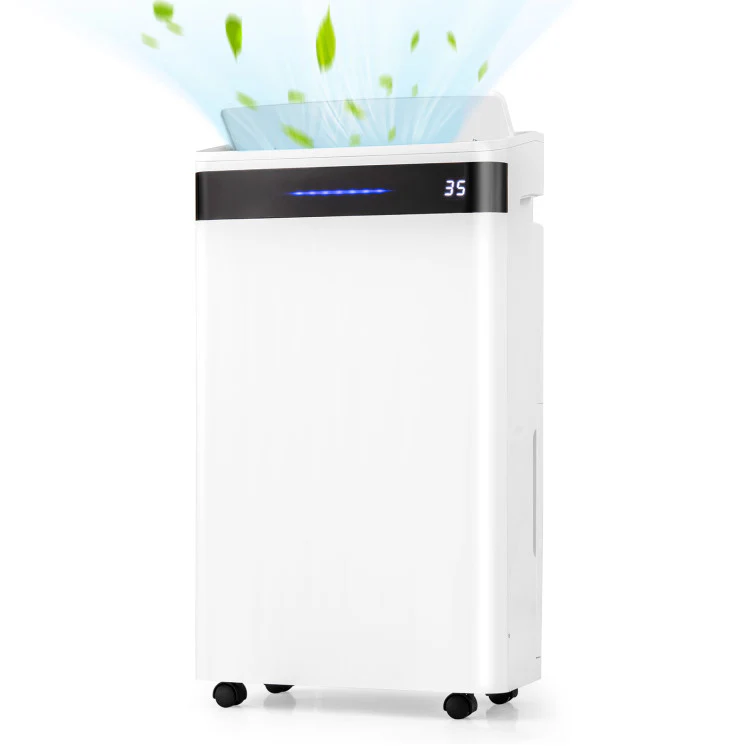 57 Pint Dehumidifier for Home & Basement, 4500 Sq. Ft Portable Dehumidifier with 12