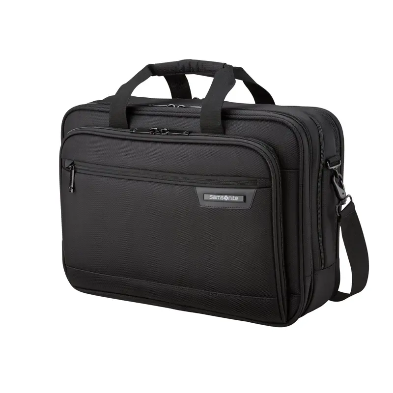 Black Classic Business 2.0 3 Compartment Brief Business Bags | 9372-TJFZN - SAMSONITE OUTLET