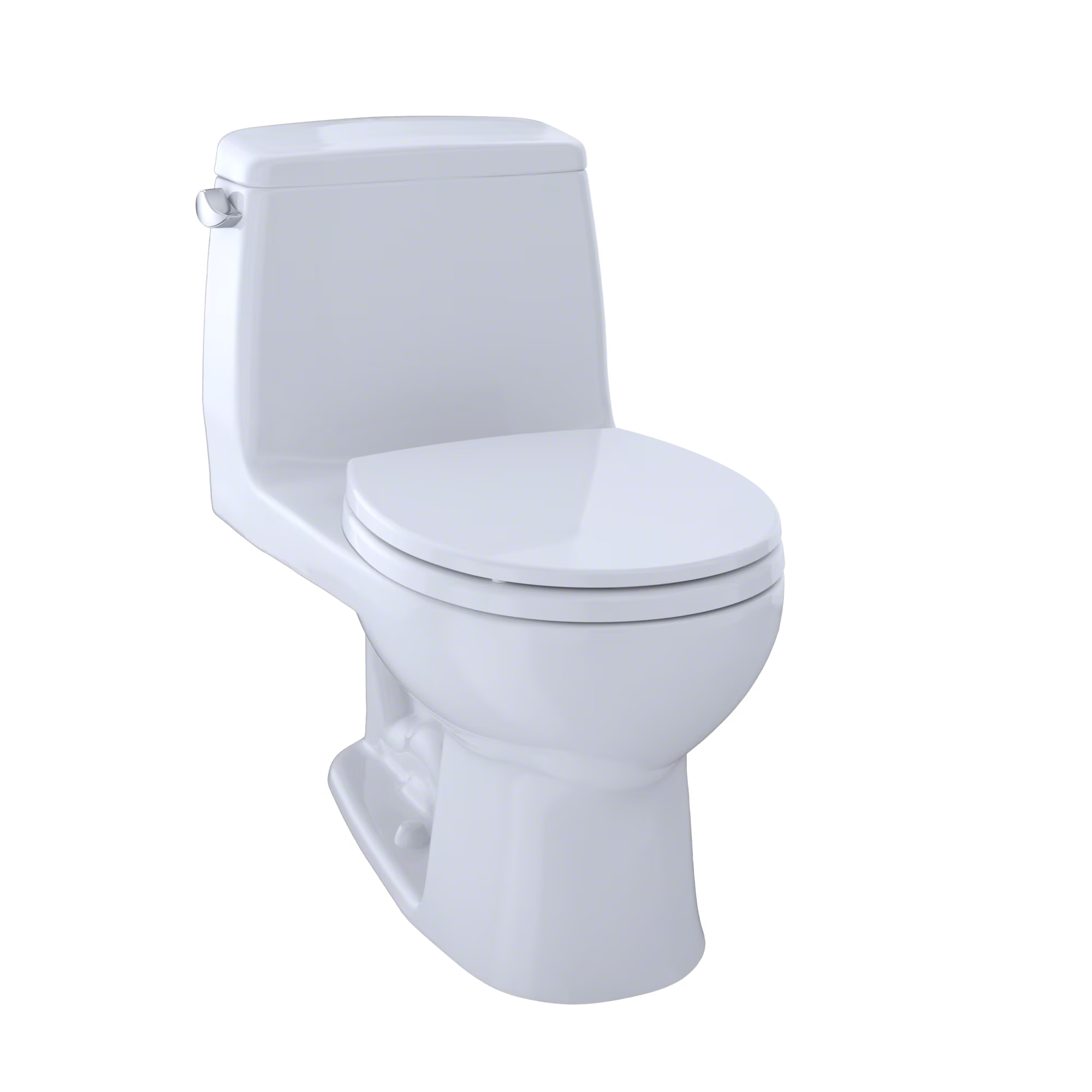 Toto® Eco Ultramax® One - Piece Round Bowl 1.28 GPF Toilet, Cotton White - Ms853113e#01