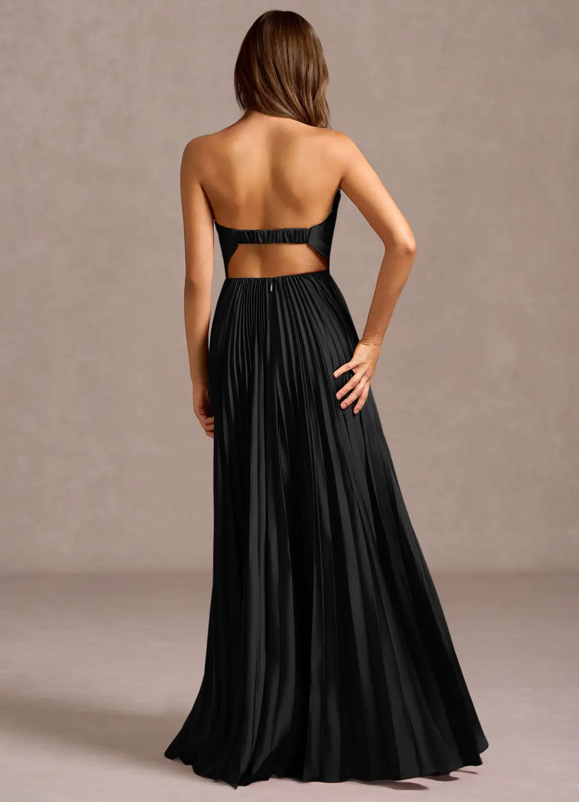 Kaia Black Maxi Dress