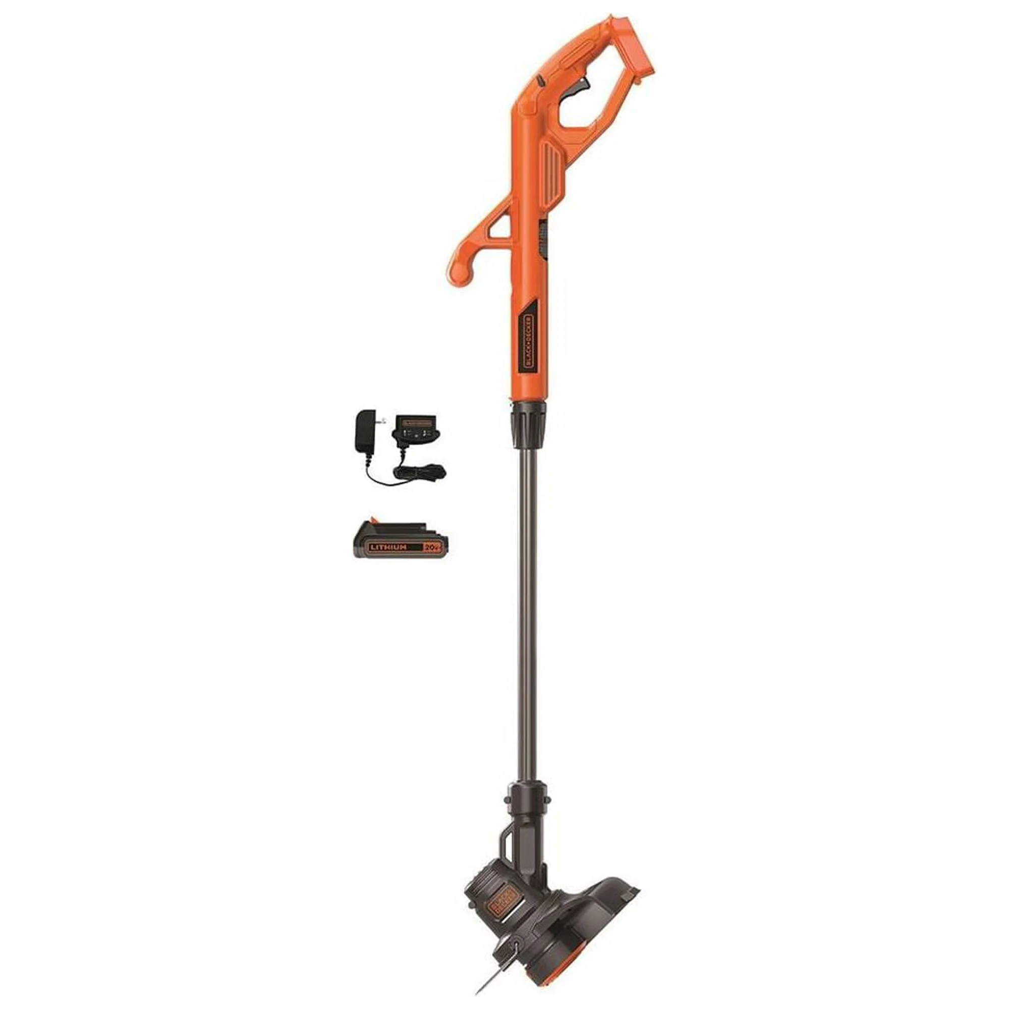 BLACK+DECKER 20V Max* Lithium 10 In. String Trimmer / Edger, LST201