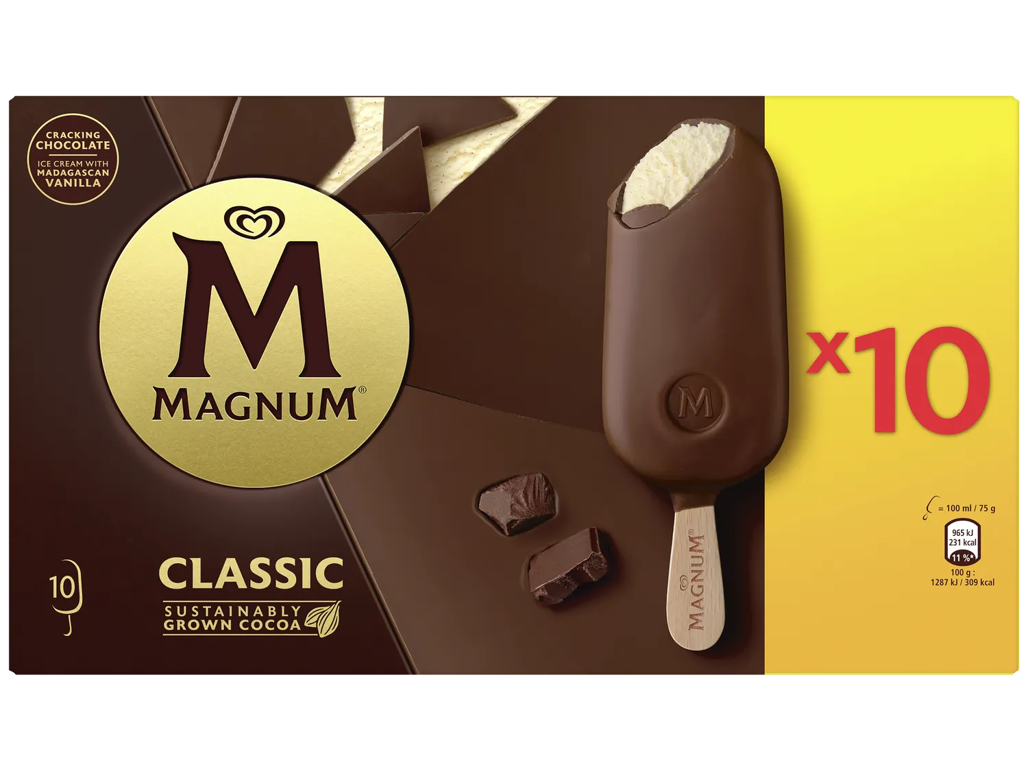 MAGNUM 10 glaces
