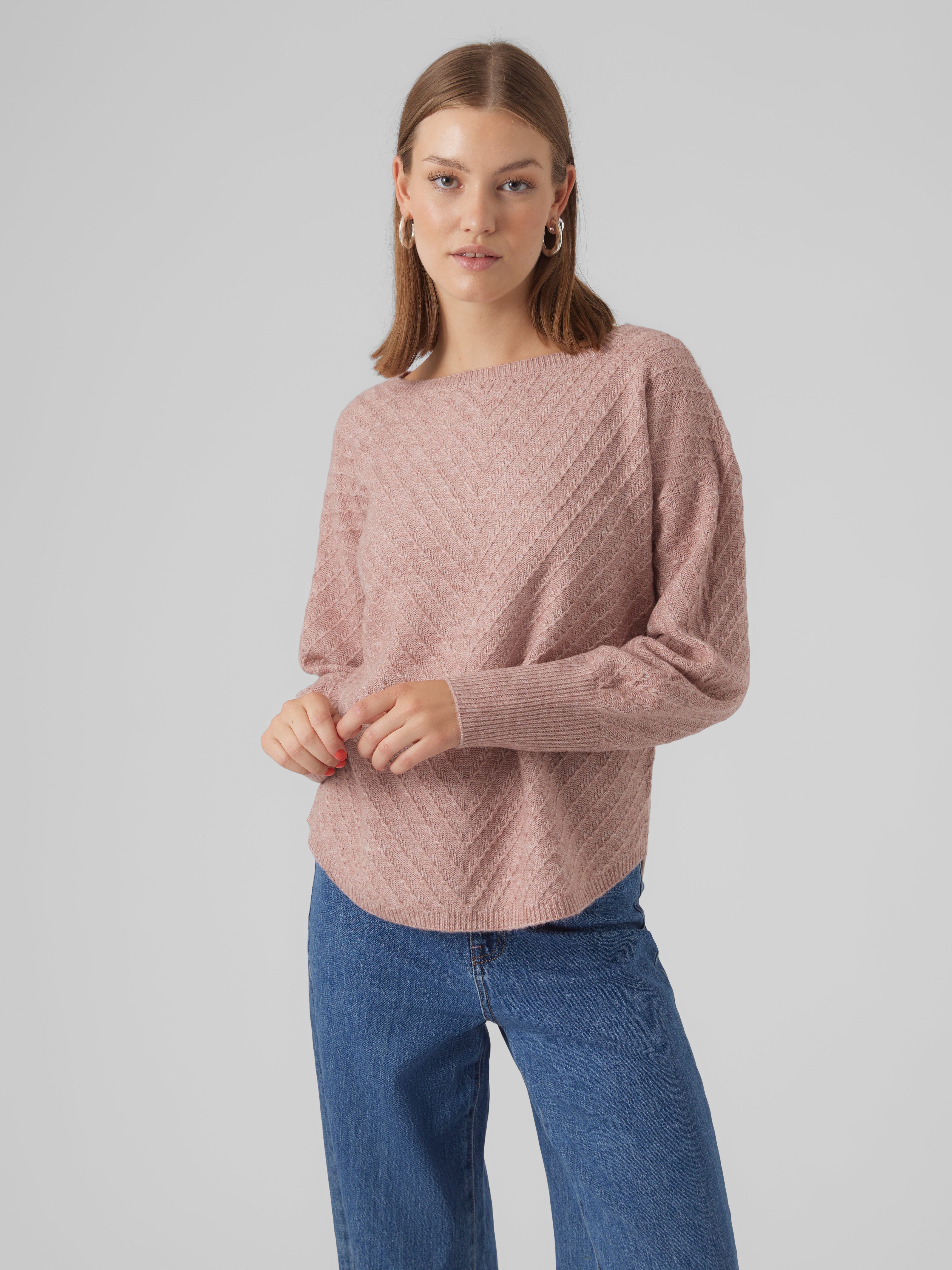 VERO MODA® VMANJASTINNA Knitted pullover