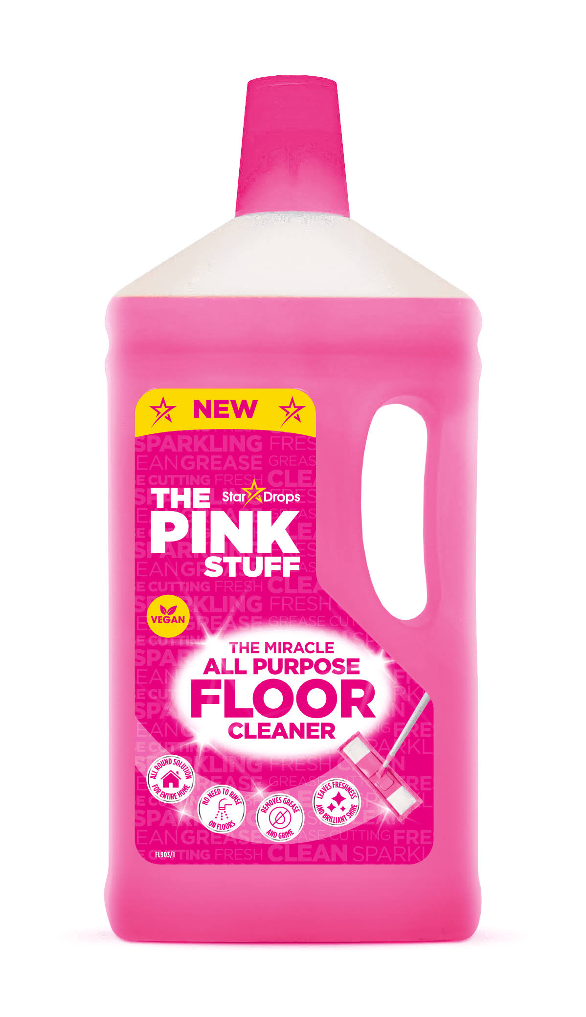 The Pink Stuff Miracle All-Purpose Liquid Floor Cleaner - 33.8 fl oz