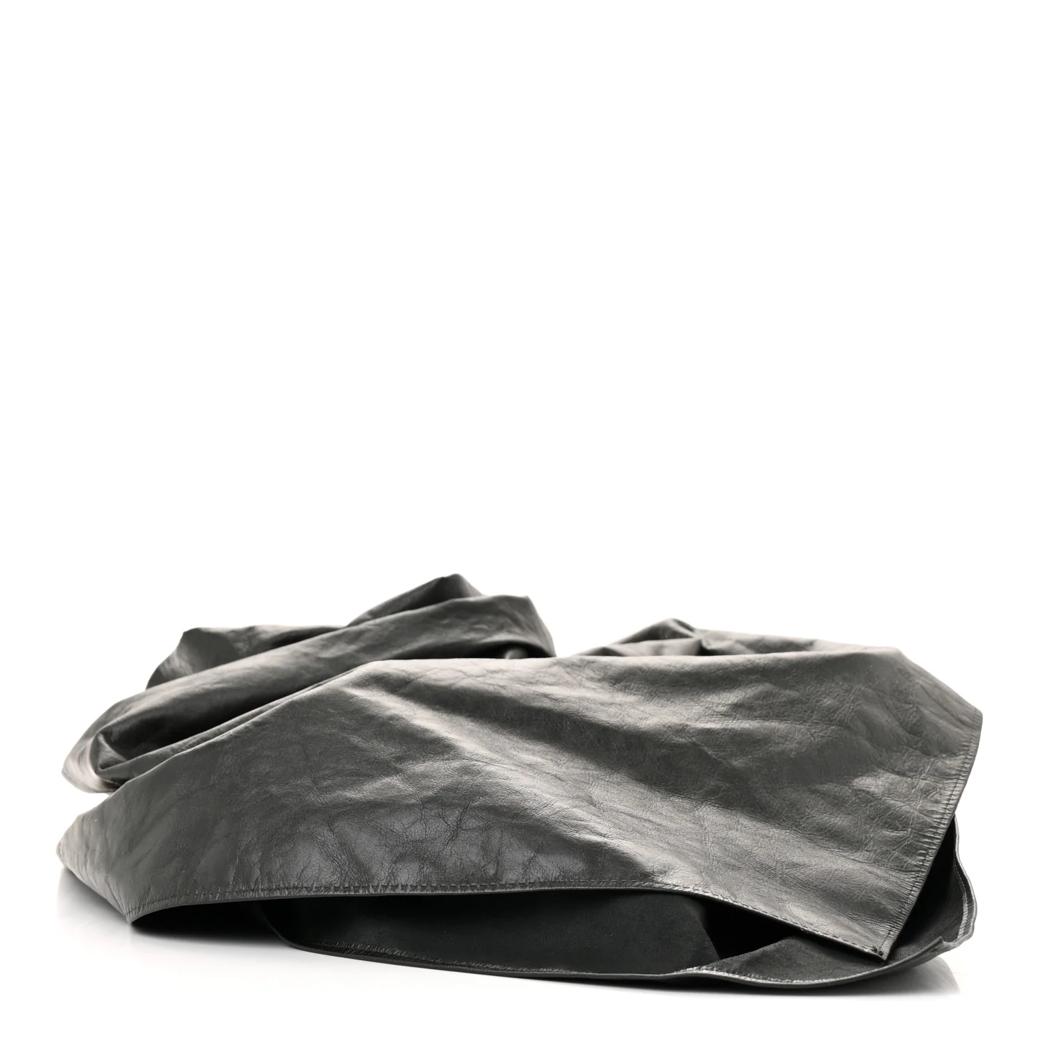 Calfskin Foulard Shoulder Bag Dark Green