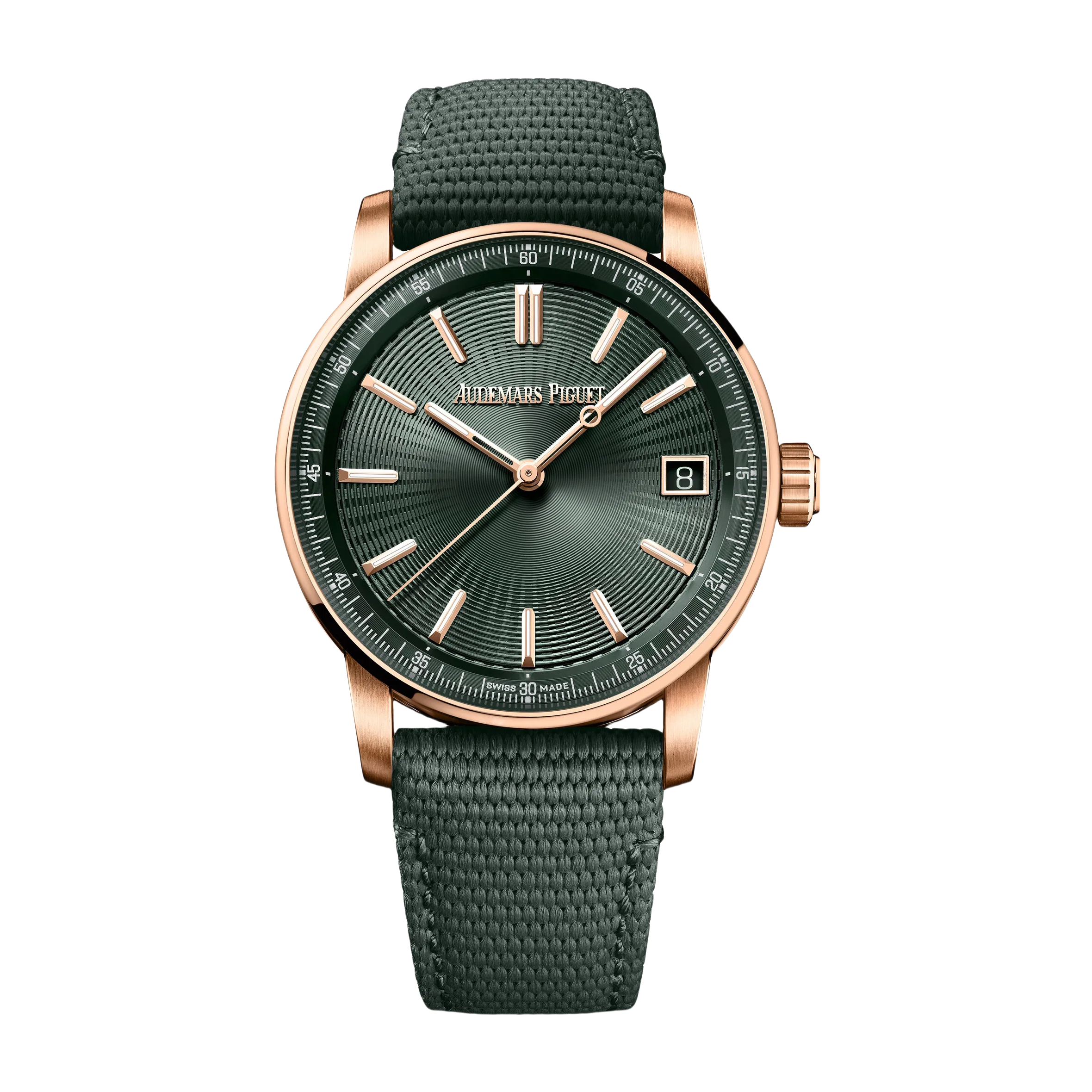 【Super Clone】Audemars Piguet Code 11.59 Selfwinding 41mm Pink Rose Gold Green Dial | 15210OR.OO.A056KB.01