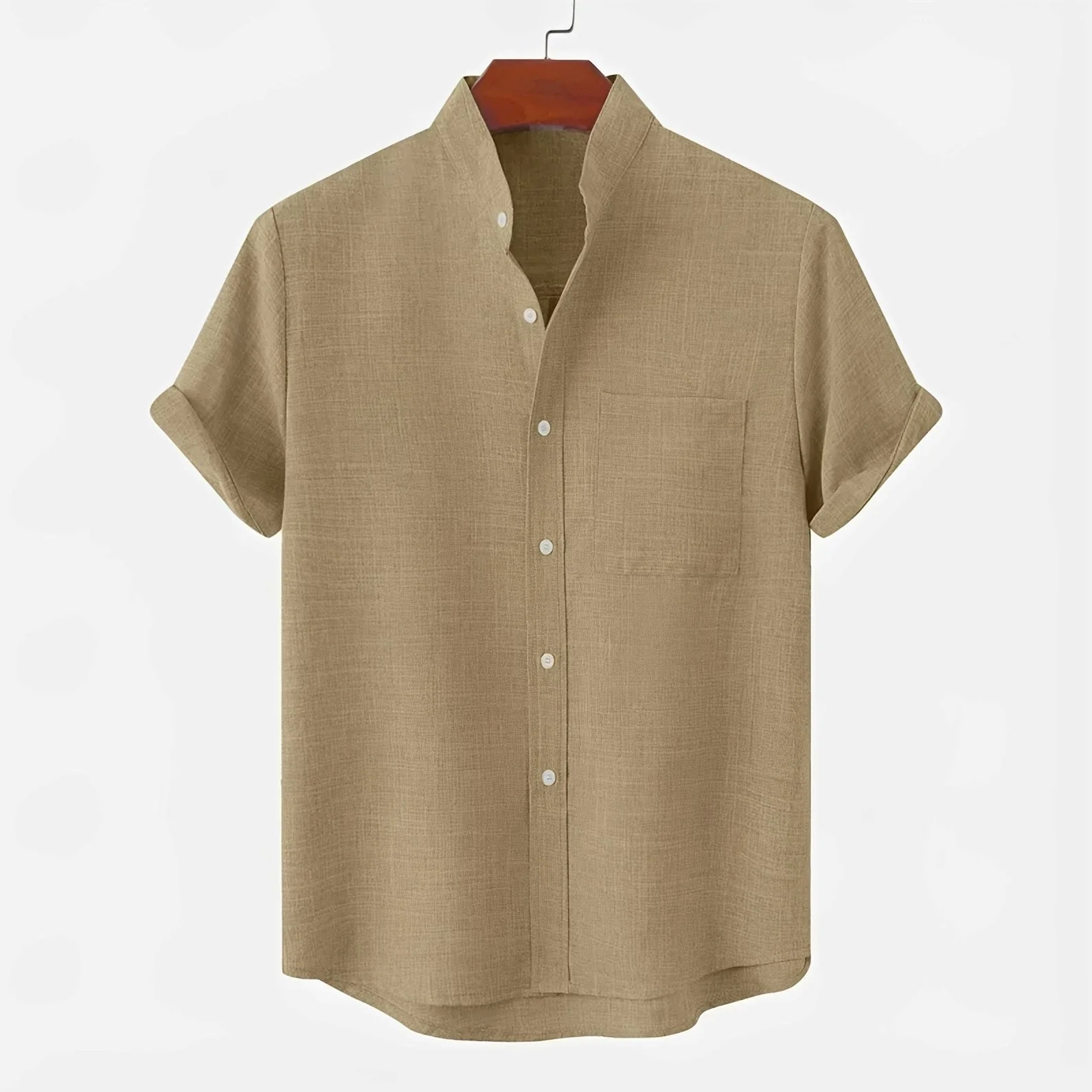 Garrett - Chemise Confortable à Manches Courtes