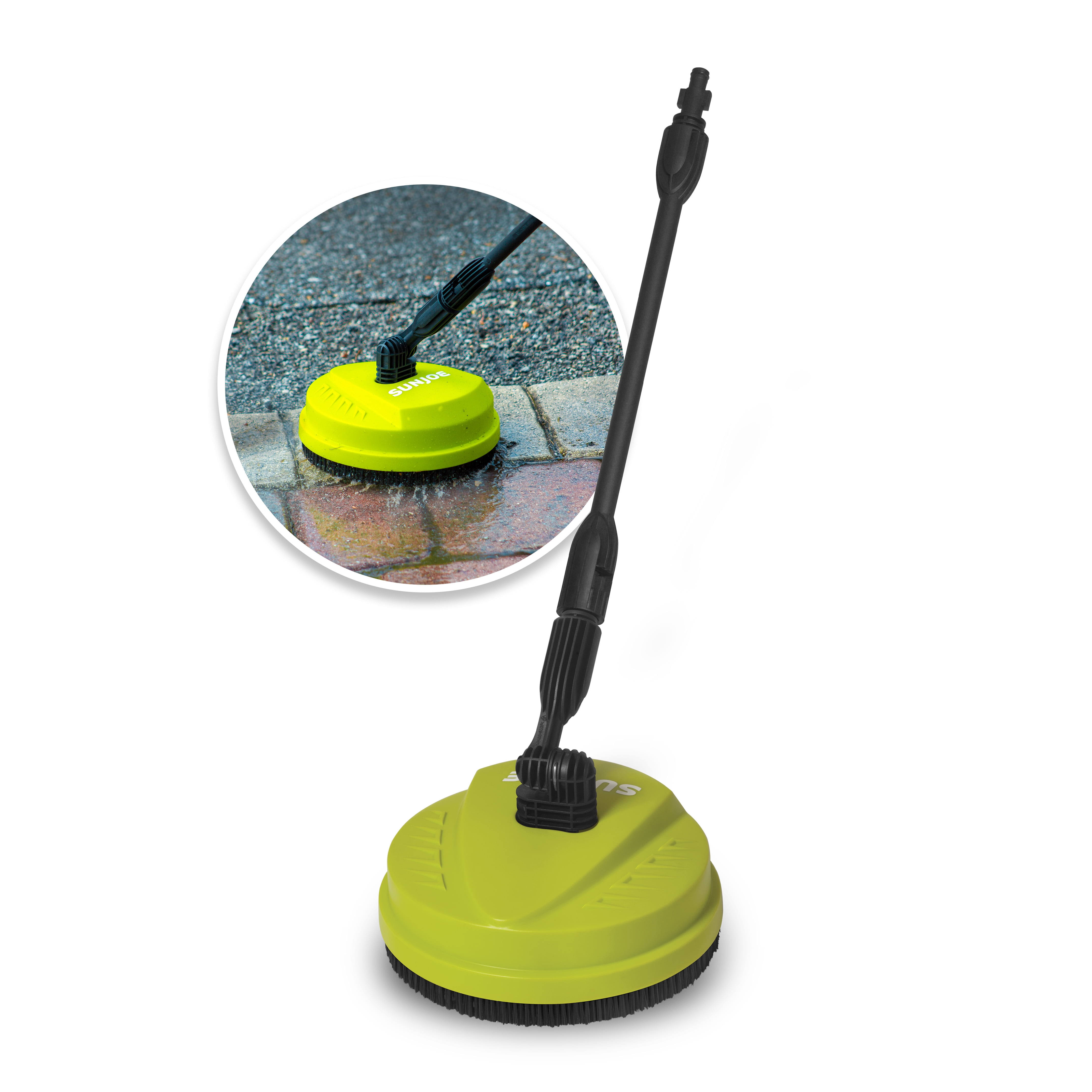 Sun Joe Surface Deck and Patio Cleaning Attachment, Green, 10