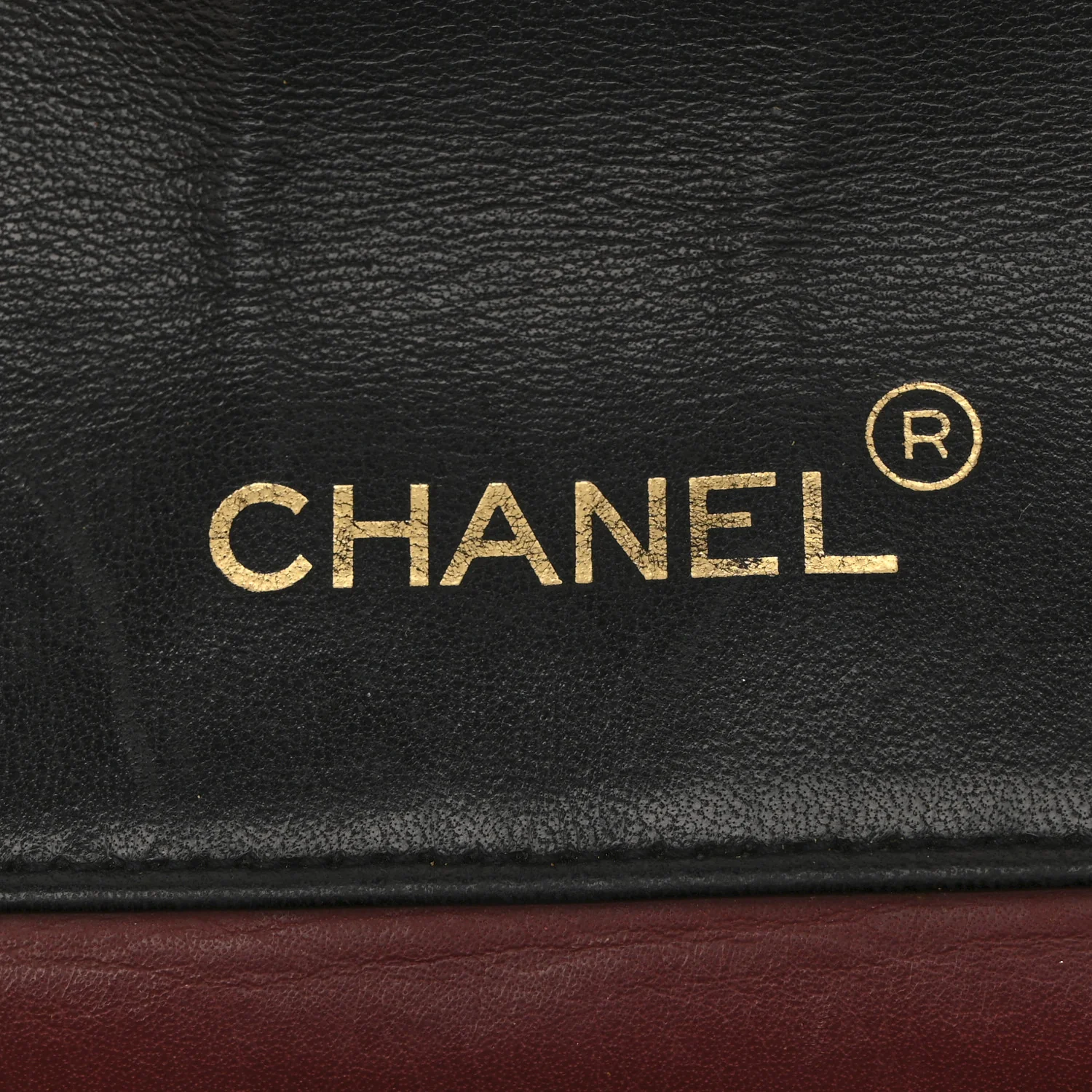 Lambskin Quilted Half Moon Flap Black
